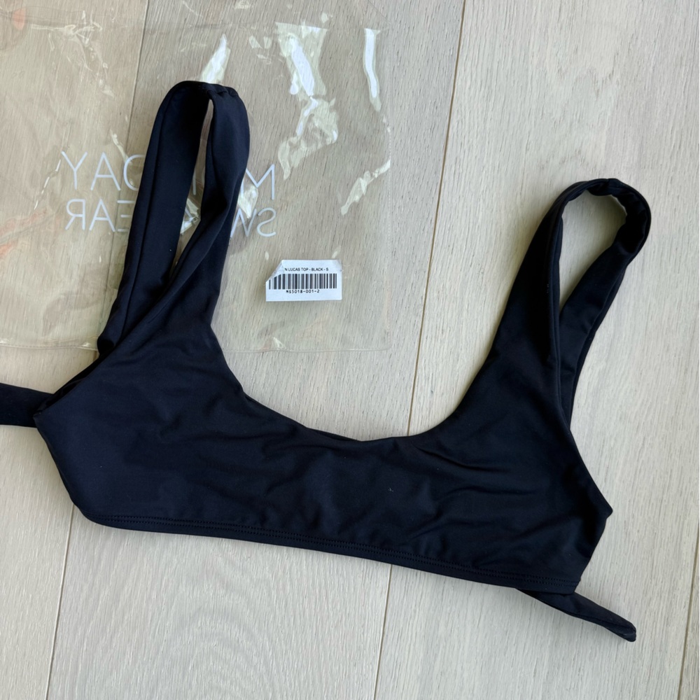 Monday Swimwear Cabo San Lucas top in black